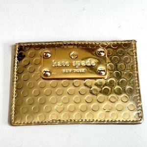 Kate Spade Gold Card Case